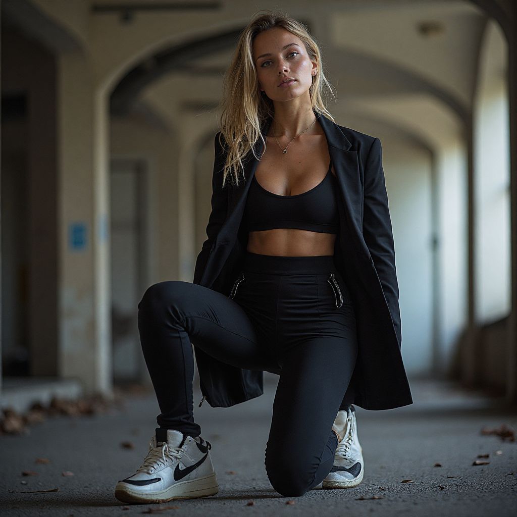 Vladi Galagan módní fotoshoot